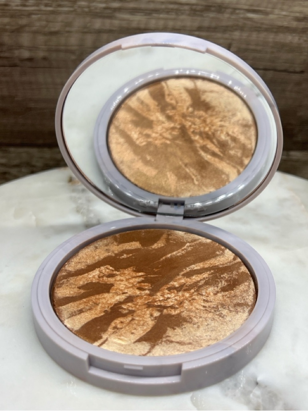 Fenty Beauty by Rihanna Toast'd Swirl Bronze Shimmer Powder "Chocolate Swiller"